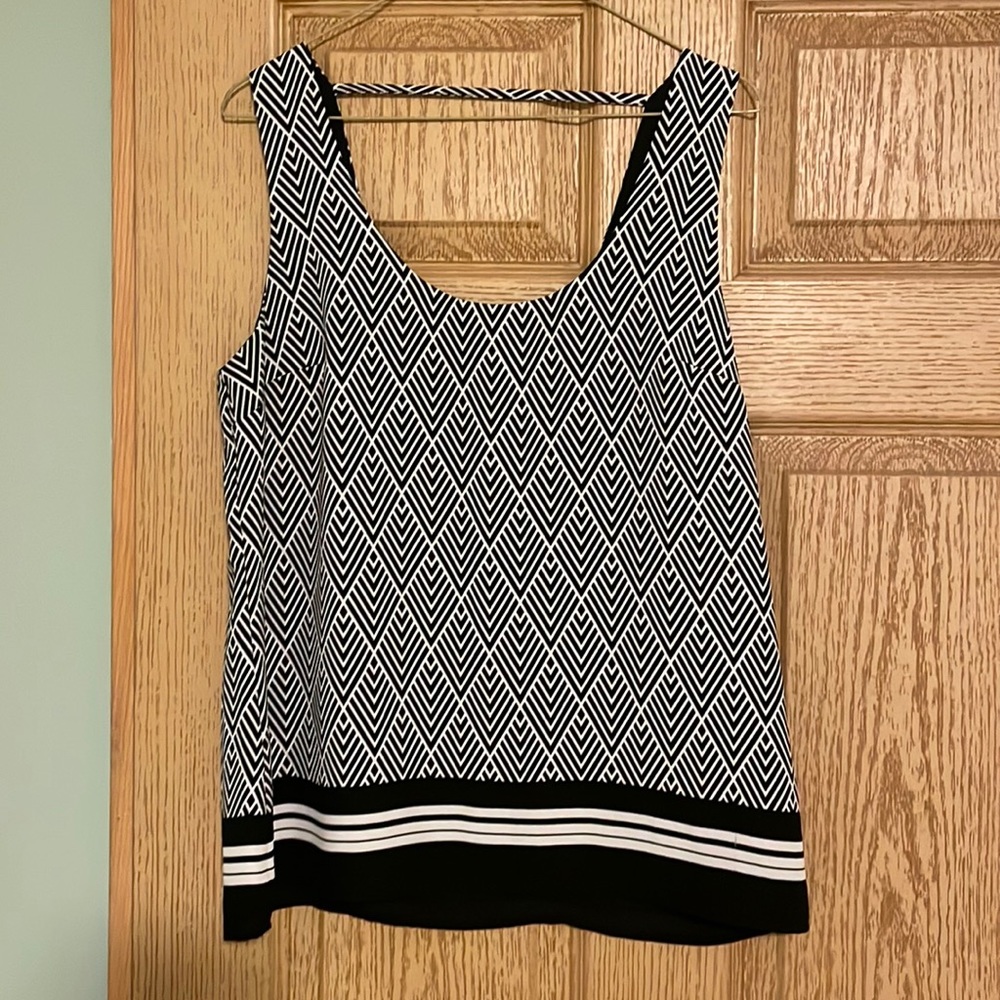 Oasis ladies Aztec print tank
